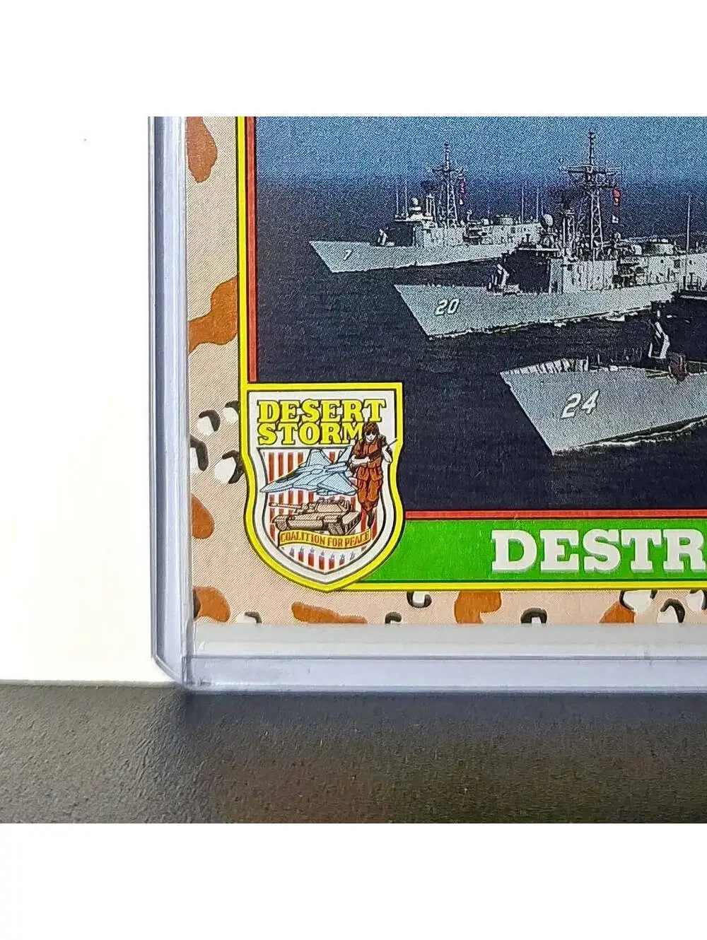 Destroyers 1991 Topps Desert Storm #58 Card